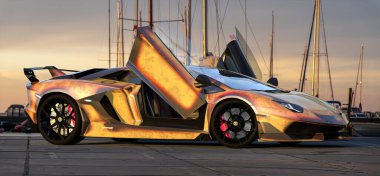 Lamborghini aventador-amiral gemisi İtalyan üreticisi