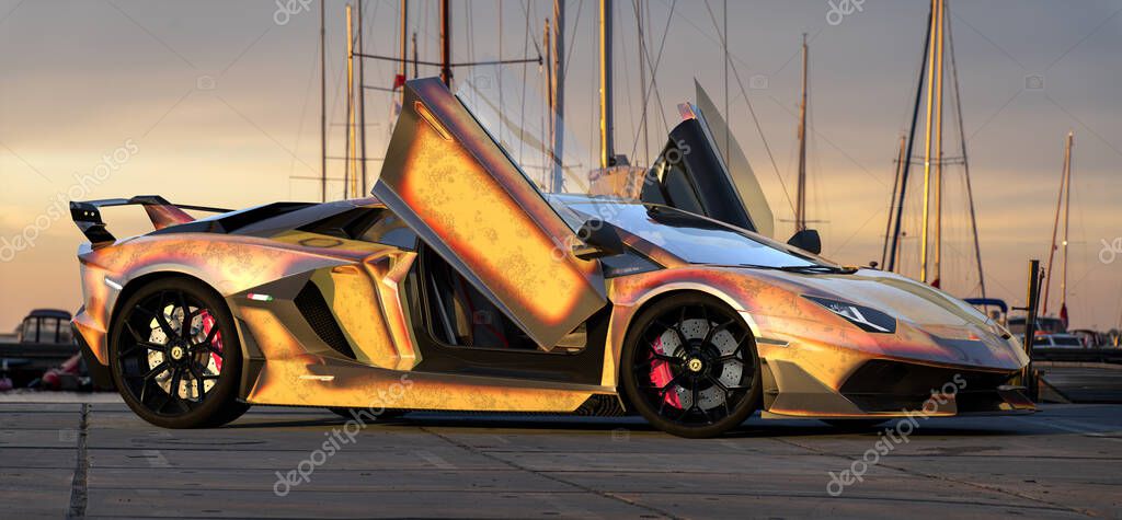 Lamborghini aventador-flagship vehicle Italian manufacturer