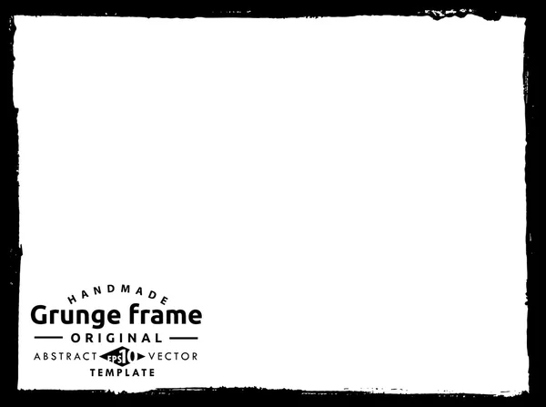Textura Grunge Frame — Vetor de Stock