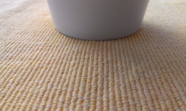 Arka plan - stok görüntü için kahverengi kumaş dokusu