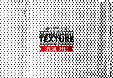 Grunge doku - soyut hisse senedi vektör şablonu - kolay