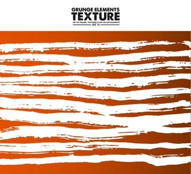 Grunge çerçeve - soyut doku. Hisse senedi vektör tasarım şablonu - kolay izole