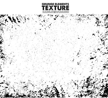Grunge doku arka plan - soyut hisse senedi vektör şablonu - kolay izole