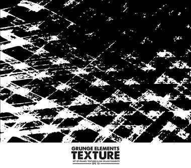 Grunge doku arka plan - soyut hisse senedi vektör şablonu - kolay izole