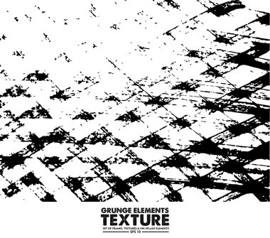 Grunge doku arka plan - soyut hisse senedi vektör şablonu - kolay izole