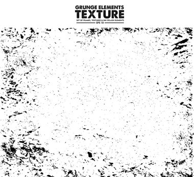 Grunge doku arka plan - soyut hisse senedi vektör şablonu - kolay izole