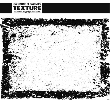 Grunge doku arka plan - soyut hisse senedi vektör şablonu - kolay izole