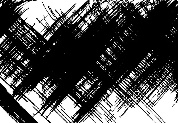 Textura de líneas grunge - plantilla de vector de stock aislado abstracto - fácil de usar — Vector de stock