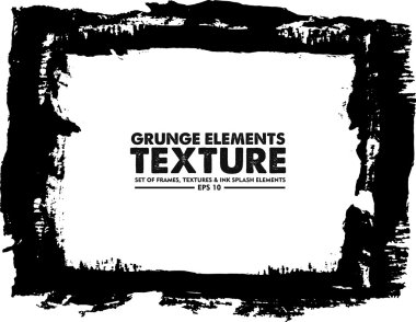 Grunge Çerçeve Dokusu