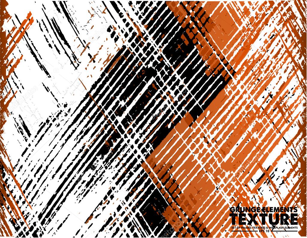 Grunge texture background - abstract isolated stock vector template - easy to use