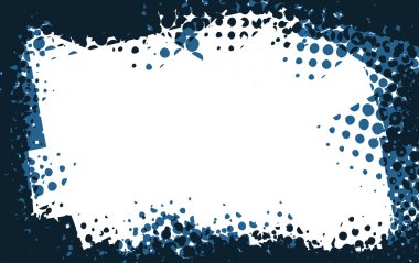 Grunge noktalı resim çerçeve soyut doku arka plan