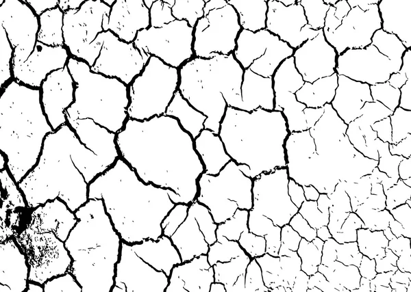 Modello vettoriale di terra incrinato Grafiche Vettoriali
