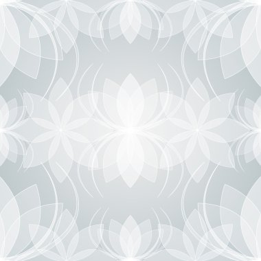 Yumuşak beyaz çiçekler ile sorunsuz arka plan