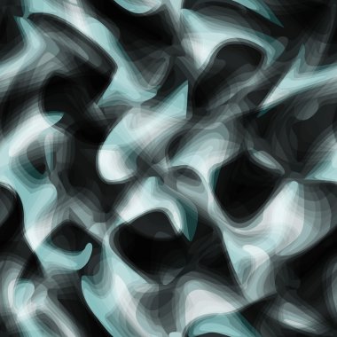 Soyut şekillerden oluşan kesintisiz renkli arka plan