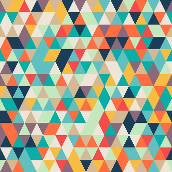 Üçgen deseni ile sorunsuz soyut renkli arka plan