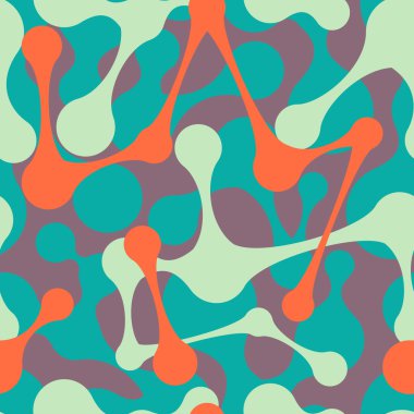 Kesintisiz renkli arka plan ile soyut desen