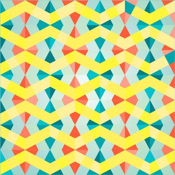 Fondo colorido abstracto con patrón de mosaico — Vector de stock