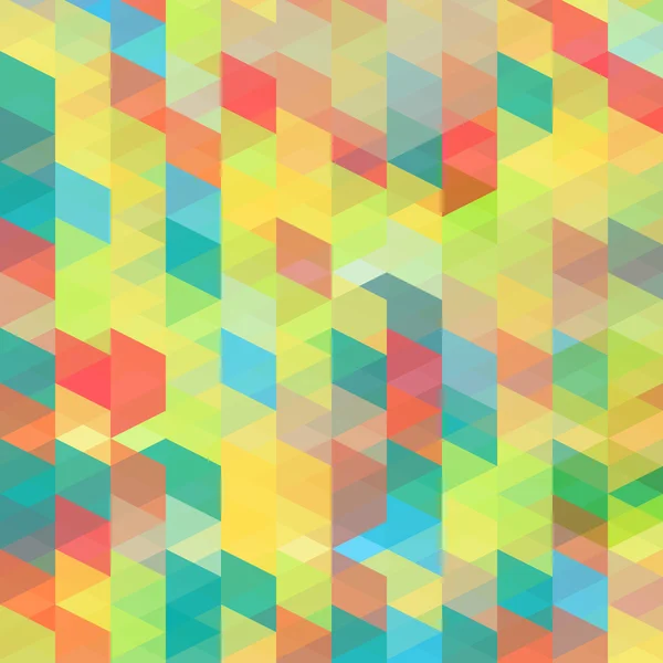 Fondo abstracto colorido con patrón geométrico — Vector de stock