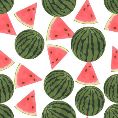 Karpuz düz tasarım kesintisiz renkli arka plan yaptı