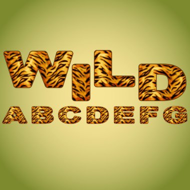 Kaplan kürk taklit alfabesi