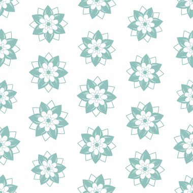 Kesintisiz renkli arka plan soyut çiçek yaptı