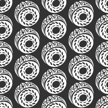 Kabile desen kesintisiz renkli arka plan yaptı