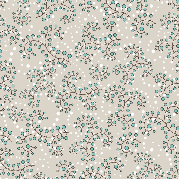 Fondo colorido sin costuras con patrón floral abstracto — Vector de stock