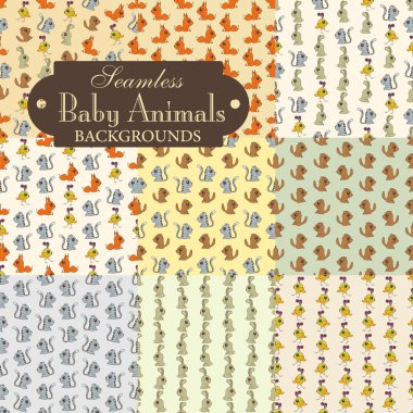 Çizgi film bebek konu sorunsuz arka planlar topluluğu