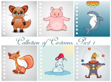 Farklı karikatür koleksiyonu. Bölüm 1