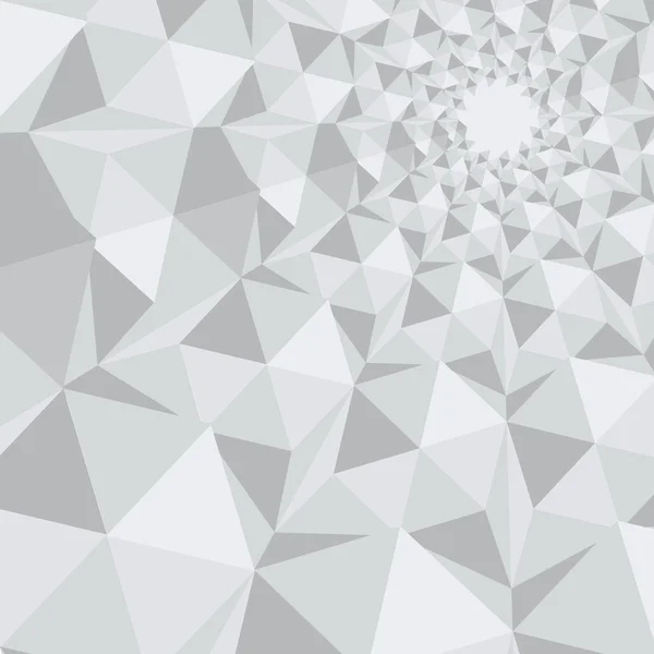 Fond polygonal abstrait en couleurs grises — Image vectorielle