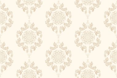 Kusursuz çiçek desenli duvar kağıdı deseni. Arka planda çiçek süsü var. Çağdaş kalıp