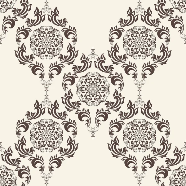 Seamless Ornament Background Floral Ornament Background Wallpaper Pattern — 图库矢量图片