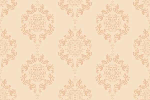 Seamless Ornament Background Floral Ornament Background Wallpaper Pattern Template Design — 图库矢量图片