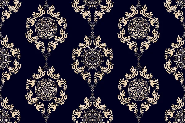 Seamless Ornament Background Floral Ornament Background Wallpaper Pattern Template Design — Archivo Imágenes Vectoriales