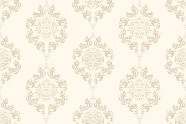 Seamless Ornament Background Floral Ornament Background Wallpaper Pattern Template Design — 图库矢量图片