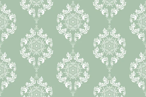Seamless Decorative Wallpaper Pattern Seamless Floral Ornament Background 로열티 프리 스톡 일러스트레이션