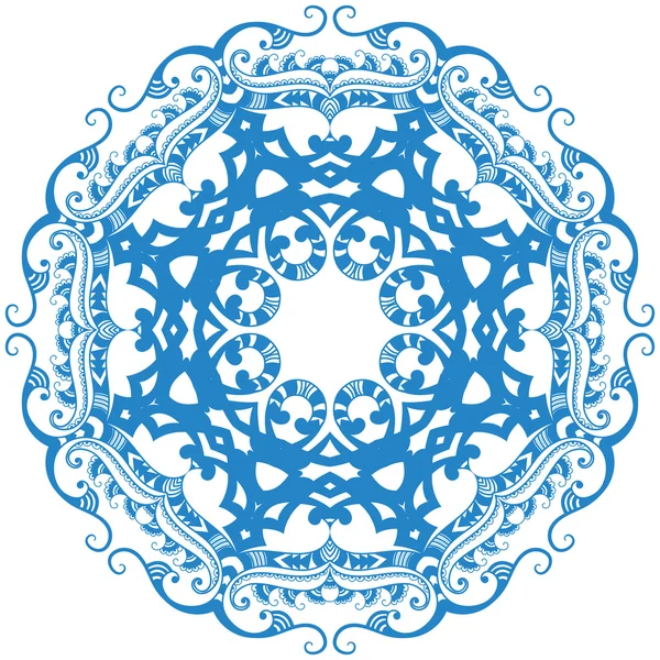Фігурна кругла Орнамент — стоковий вектор