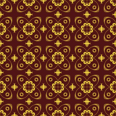 sorunsuz arka plan ile süsleme