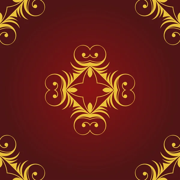 Seamless vintage background with ornament — Διανυσματικό Αρχείο