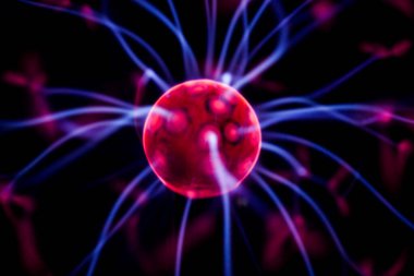 Coronavirus hücre mikroskobik görüntü görselleştirmesi. Covid-19 salgını, koronavirüs gribi. Coronavirus COVID 19 mikroskop altında. Hastalık hücreleri ile salgın konsepti. 