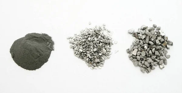 Detalle Piezas Metal Tungsteno Wolfram — Foto de Stock