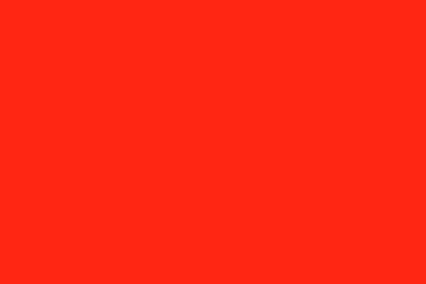 Red (RYB). Solid color. Background. Plain color background. Empty space background. Copy space.