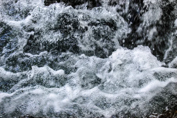 Реальный Вид Воду Вода Фон Пена Воды — стоковое фото