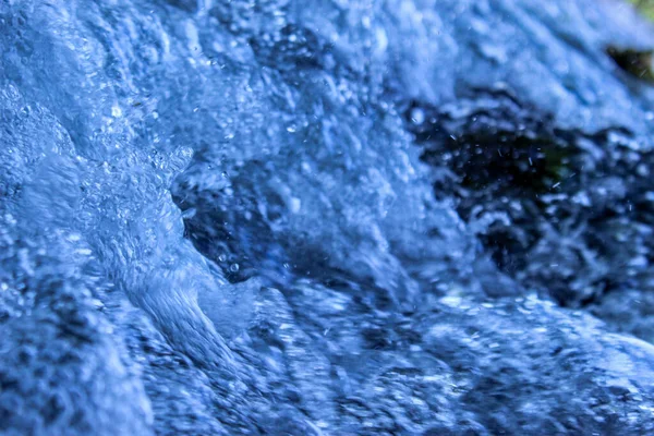 Goccio Acqua Primo Piano Dell Onda Dell Acqua Varie Forme — Foto Stock