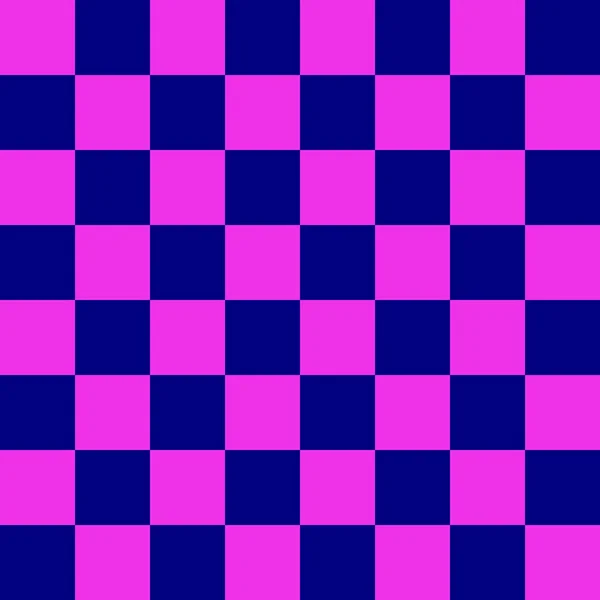 Checkerboard Navy Magenta Colors Checkerboard Chessboard Checkerboard Texture Squares Pattern — Stock Photo, Image