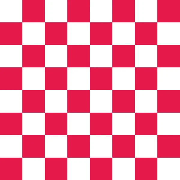 Checkerboard Red White Colors Checkerboard Chessboard Checkerboard Texture Squares Pattern — Stock Photo, Image