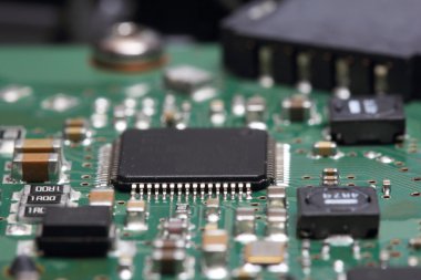 Elektronik Pano makro modunda fotoğrafı