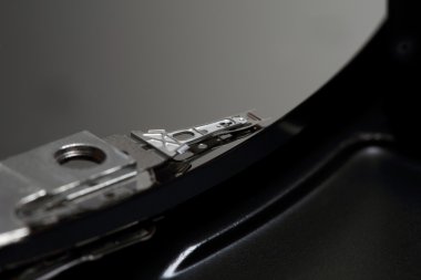 Hdd kafa fotoğrafı yakın çekim