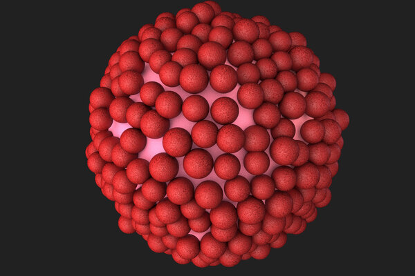 цветные конфеты крупным планом моделируется в 3D
