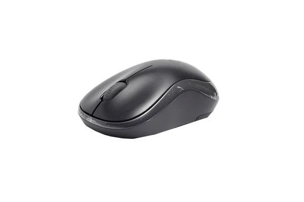 Small wireless mouse gray — Stock Photo, Image